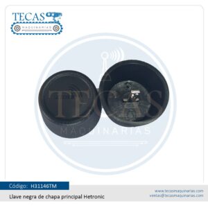 Llave Negra para Chapa Principal Hetronic