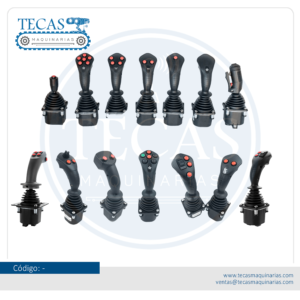 Variedad de Joystick para aplicación Industrial y otros